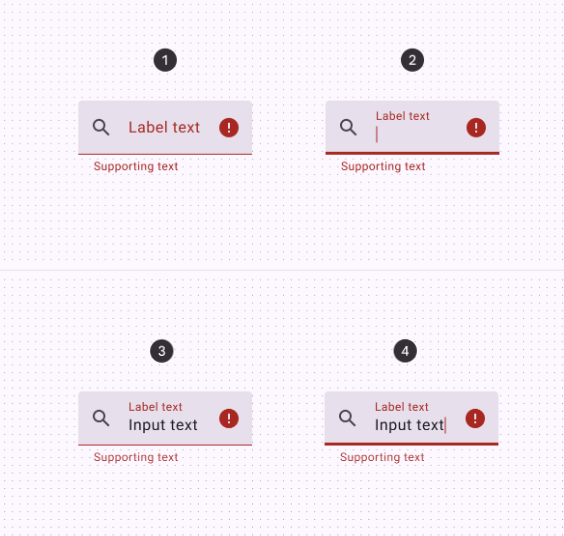 Error States
