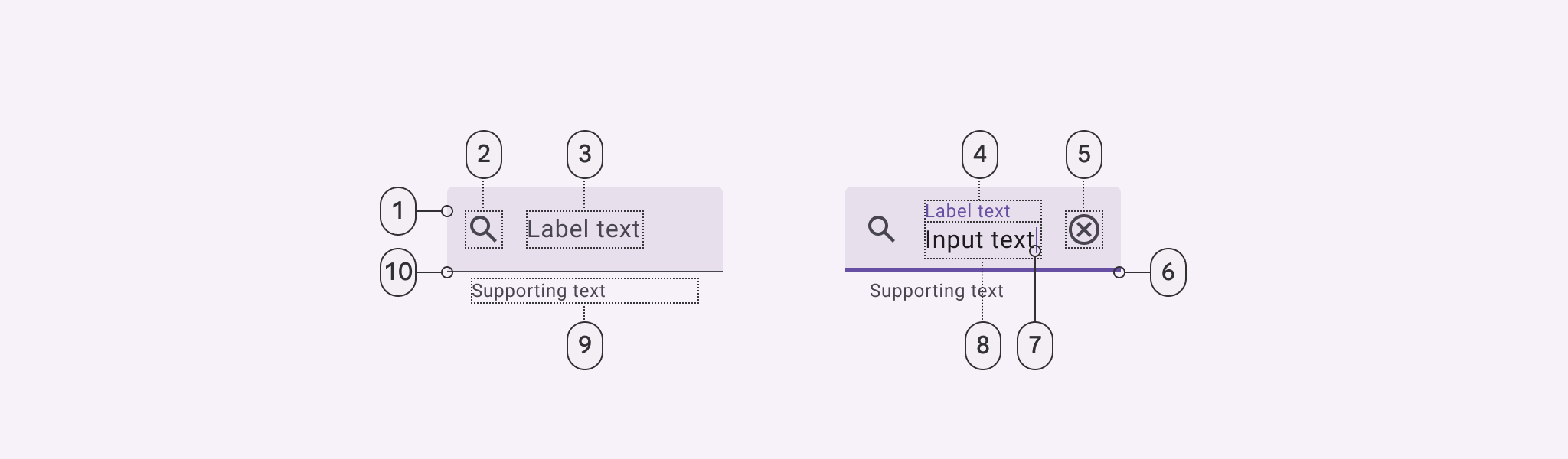 Filled Text Field